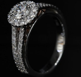 custom design diamond proposal ring
