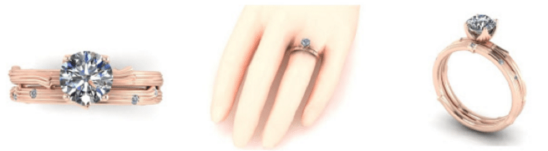 diamond engagement rings by JannPaul SIngapore