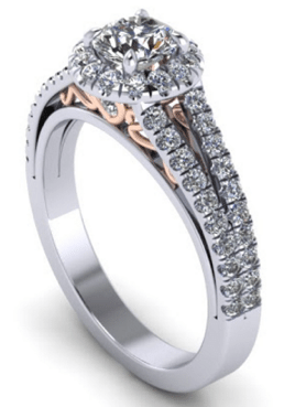 unique customised engagement ring designs